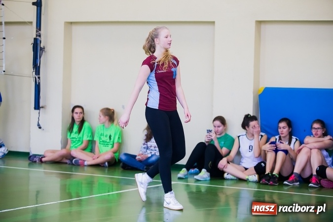 Zdjęcie w galerii na portalu naszraciborz.pl: Mistrzostwa Raciborza Szk&oacute;ł Gimnazjalnych w Dw&oacute;jkach Siatkarskich Dziewcząt wiadomości z regionu