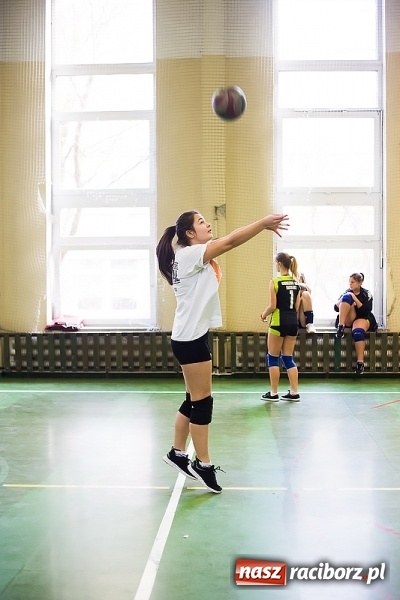 Zdjęcie w galerii na portalu naszraciborz.pl: Mistrzostwa Raciborza Szk&oacute;ł Gimnazjalnych w Dw&oacute;jkach Siatkarskich Dziewcząt wiadomości z regionu