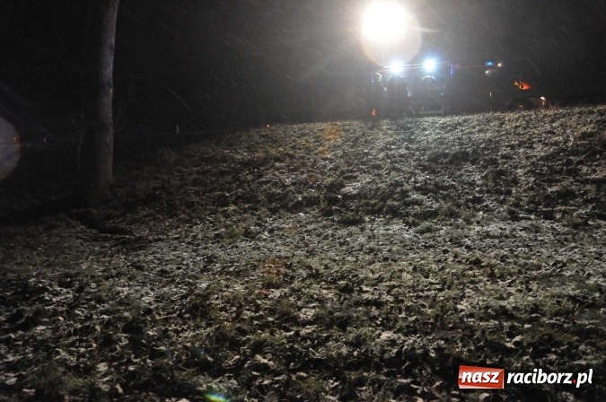 Zdjęcie w galerii na portalu naszraciborz.pl: Mitsubishi zjechało ze skarpy w Brzeziu. Kierowca w szpitalu wiadomości z regionu