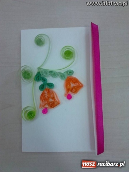 Zdjęcie w galerii na portalu naszraciborz.pl: Kartki świąteczne, słoiki i robótki ręczne, czyli listopadowe warsztaty w bibliotece wiadomości z regionu