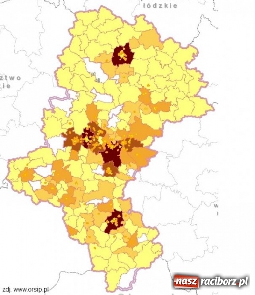 Zdjęcie w galerii na portalu naszraciborz.pl: Mapa wypadków drogowych już działa wiadomości z regionu