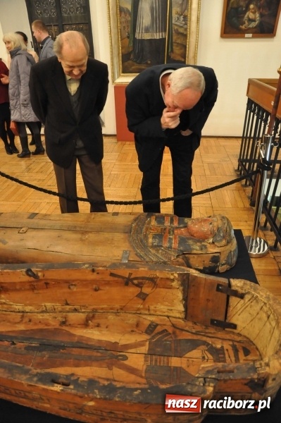 Zdjęcie w galerii na portalu naszraciborz.pl: Trwa konserwacja egipskiego sarkofagu z Raciborza [WIDEO] wiadomości z regionu