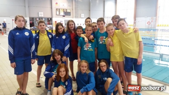 Zdjęcie w galerii na portalu naszraciborz.pl: Pływanie. Dobry start w lidze  wiadomości z regionu