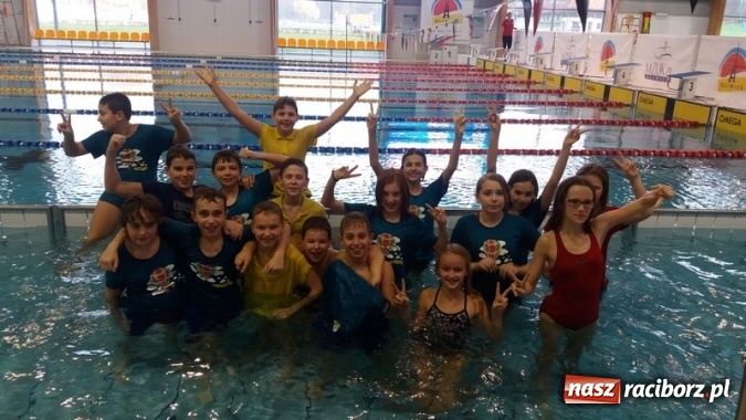 Zdjęcie w galerii na portalu naszraciborz.pl: Pływanie. Dobry start w lidze  wiadomości z regionu