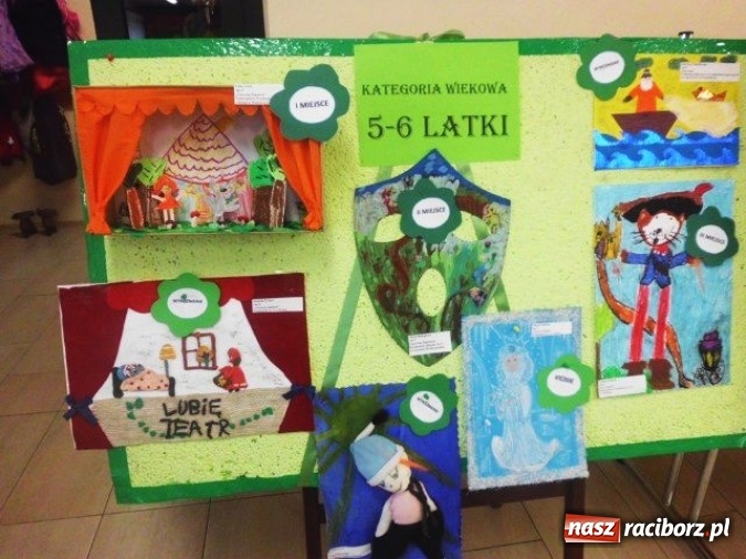 Zdjęcie w galerii na portalu naszraciborz.pl: W Kuźni Raciborskiej wyłoniono laureatów II Ogólnopolskiego Konkursu Plastycznego Lubię teatr  wiadomości z regionu