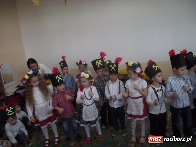 Zdjęcie w galerii na portalu naszraciborz.pl: Barbórka w Przedszkolu nr 16 w Brzeziu  wiadomości z regionu