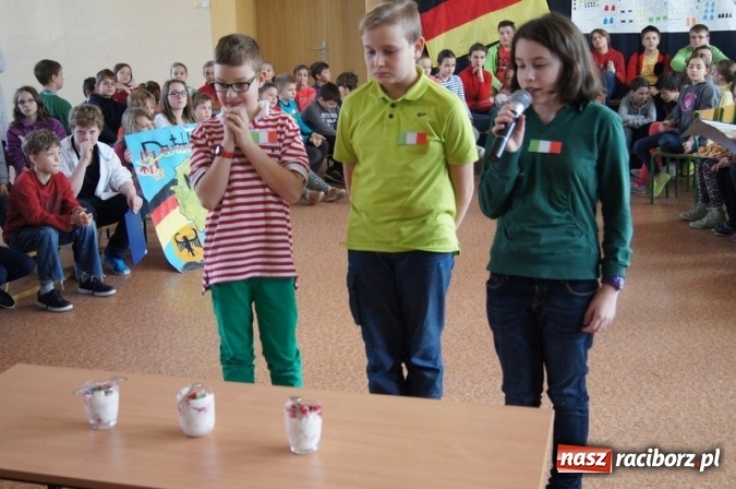 Zdjęcie w galerii na portalu naszraciborz.pl: SP 4: O językach od kuchni wiadomości z regionu