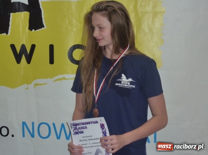 Zdjęcie w galerii na portalu naszraciborz.pl: Pływanie. Dobra postawa pływaków na Mistrzostwach Śląska Juniorów i  Mistrzostwach Opolszczyzny  wiadomości z regionu