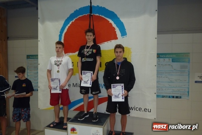 Zdjęcie w galerii na portalu naszraciborz.pl: Pływanie. Dobra postawa pływaków na Mistrzostwach Śląska Juniorów i  Mistrzostwach Opolszczyzny  wiadomości z regionu