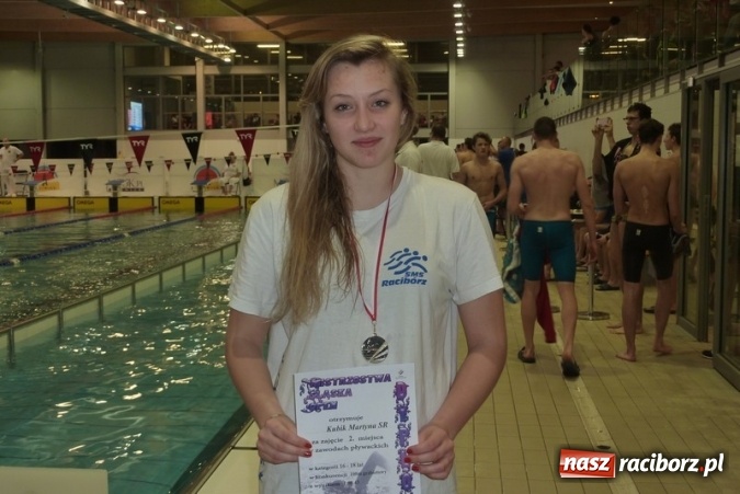Zdjęcie w galerii na portalu naszraciborz.pl: Pływanie. Dobra postawa pływaków na Mistrzostwach Śląska Juniorów i  Mistrzostwach Opolszczyzny  wiadomości z regionu