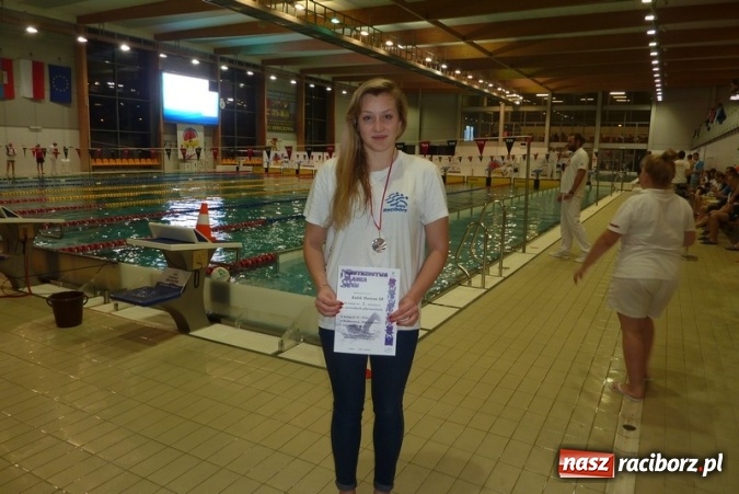 Zdjęcie w galerii na portalu naszraciborz.pl: Pływanie. Dobra postawa pływaków na Mistrzostwach Śląska Juniorów i  Mistrzostwach Opolszczyzny  wiadomości z regionu