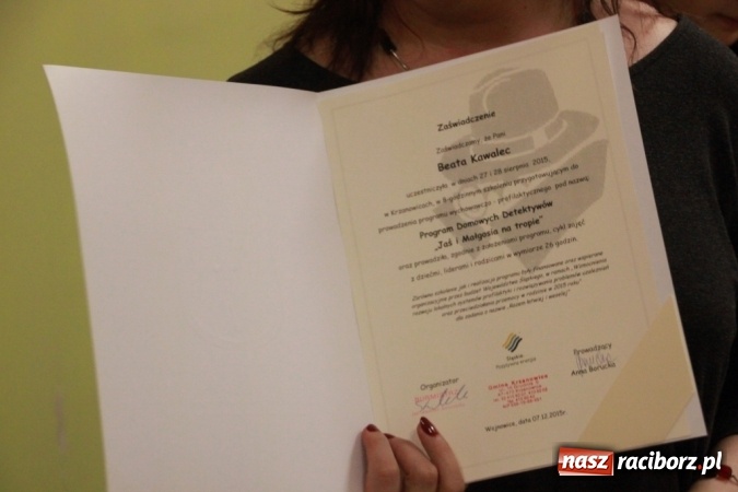 Zdjęcie w galerii na portalu naszraciborz.pl: Jaś i Małgosia na tropie, czyli zakończenie projektu w ZSP Wojnowice wiadomości z regionu