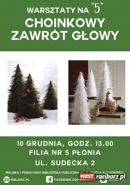 Zdjęcie w galerii na portalu naszraciborz.pl: Zrób sobie prezent na święta w bibliotece wiadomości z regionu