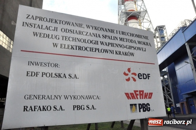 Zdjęcie w galerii na portalu naszraciborz.pl: Uroczyste oddanie do użytku nowoczesnej instalacji oczyszczania spalin w krakowskiej elektrociepłowni  wiadomości z regionu