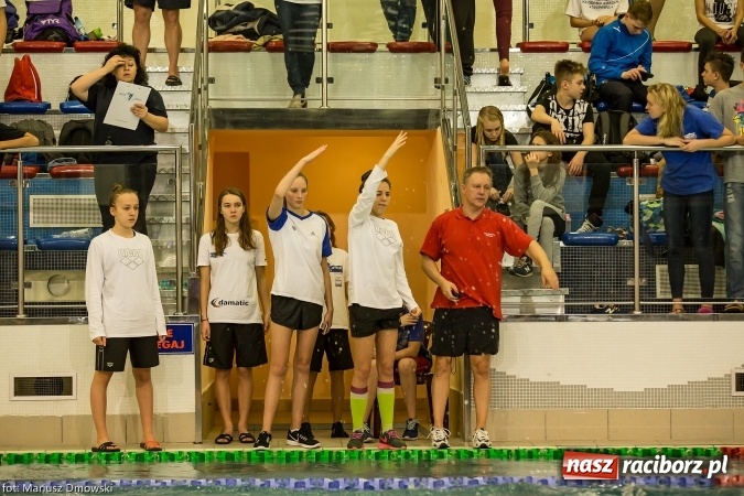 Zdjęcie w galerii na portalu naszraciborz.pl: Pływanie. Victoria z workiem medali  wiadomości z regionu