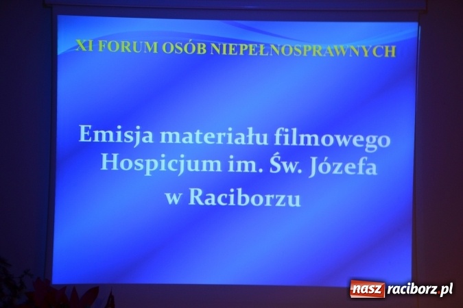 Zdjęcie w galerii na portalu naszraciborz.pl: XI Forum Osób Niepełnosprawnych za nami wiadomości z regionu