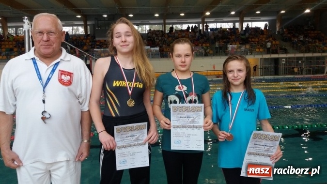 Zdjęcie w galerii na portalu naszraciborz.pl: Pływanie. Dobry start 11-latków z Raciborza wiadomości z regionu