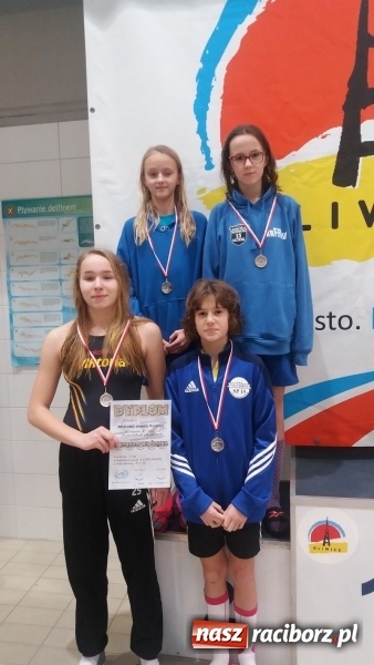 Zdjęcie w galerii na portalu naszraciborz.pl: Pływanie. Dobry start 11-latków z Raciborza wiadomości z regionu