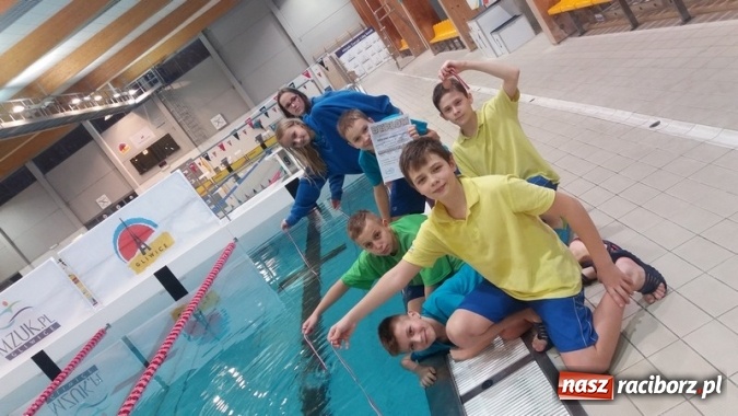 Zdjęcie w galerii na portalu naszraciborz.pl: Pływanie. Dobry start 11-latków z Raciborza wiadomości z regionu