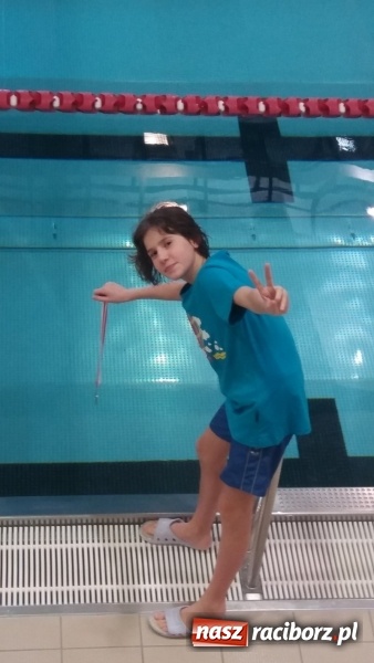 Zdjęcie w galerii na portalu naszraciborz.pl: Pływanie. Dobry start 11-latków z Raciborza wiadomości z regionu