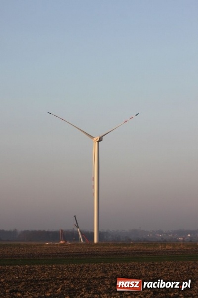 Zdjęcie w galerii na portalu naszraciborz.pl: Pierwszy wiatrak zagórował nad Wojnowicami  wiadomości z regionu