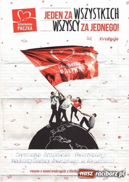 Zdjęcie w galerii na portalu naszraciborz.pl: Szlachetna Paczka w PWSZ wiadomości z regionu