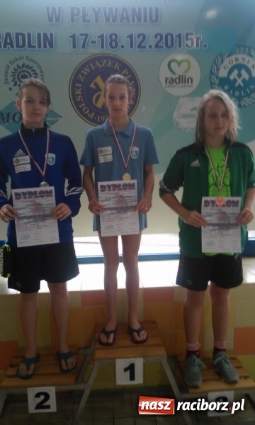 Zdjęcie w galerii na portalu naszraciborz.pl: Z pływackich aren. Medale raciborskich 12-latków wiadomości z regionu