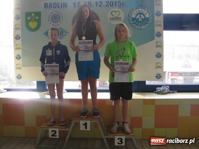 Zdjęcie w galerii na portalu naszraciborz.pl: Z pływackich aren. Medale raciborskich 12-latków wiadomości z regionu