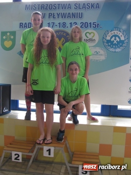 Zdjęcie w galerii na portalu naszraciborz.pl: Z pływackich aren. Medale raciborskich 12-latków wiadomości z regionu
