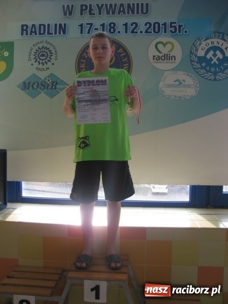 Zdjęcie w galerii na portalu naszraciborz.pl: Z pływackich aren. Medale raciborskich 12-latków wiadomości z regionu