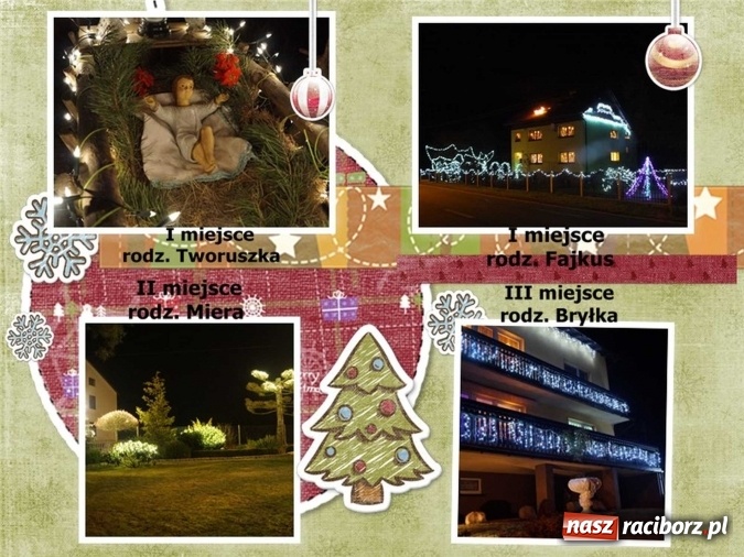 Zdjęcie w galerii na portalu naszraciborz.pl: Ciekawe dekoracje Bożonarodzeniowe domu i posesji - w Rudzie Kozielskiej rozstrzygnięto konkurs  wiadomości z regionu
