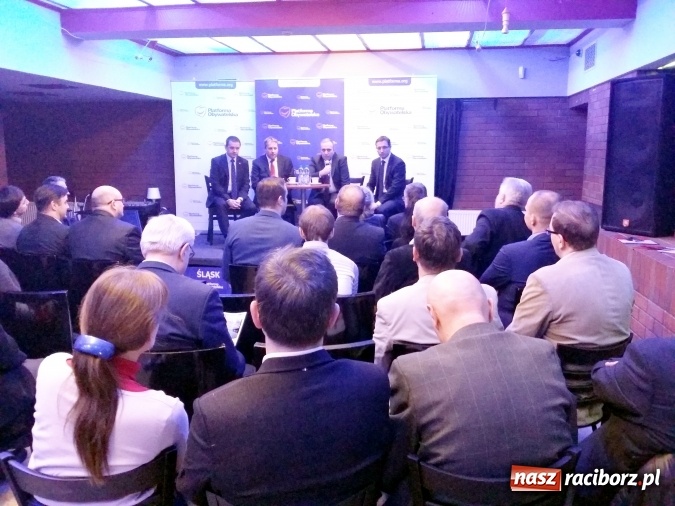 Zdjęcie w galerii na portalu naszraciborz.pl: Spotkanie z Grzegorzem Schetyną w Rybniku wiadomości z regionu