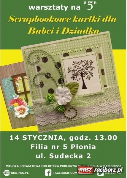 Zdjęcie w galerii na portalu naszraciborz.pl: Zrób laurkę dla Babci i Dziadka w bibliotece wiadomości z regionu