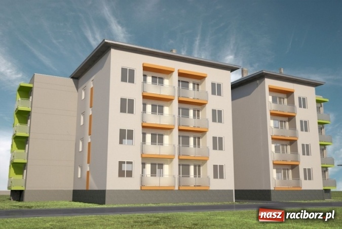 Zdjęcie w galerii na portalu naszraciborz.pl: Magistrat pokazał, jak będą wyglądać nowe bloki TBS przy Przejazdowej wiadomości z regionu