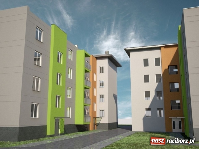 Zdjęcie w galerii na portalu naszraciborz.pl: Magistrat pokazał, jak będą wyglądać nowe bloki TBS przy Przejazdowej wiadomości z regionu