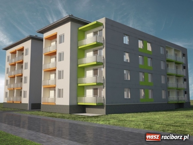 Zdjęcie w galerii na portalu naszraciborz.pl: Magistrat pokazał, jak będą wyglądać nowe bloki TBS przy Przejazdowej wiadomości z regionu