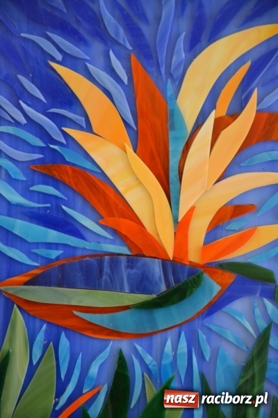 Zdjęcie w galerii na portalu naszraciborz.pl: Mozaika i witraż - na zamku otwarto nową wystawę wiadomości z regionu