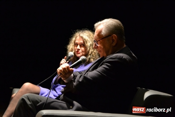 Zdjęcie w galerii na portalu naszraciborz.pl: Barbara Gruszka-Zych i Krzysztof Zanussi gościli w Kuźni Kultury  wiadomości z regionu