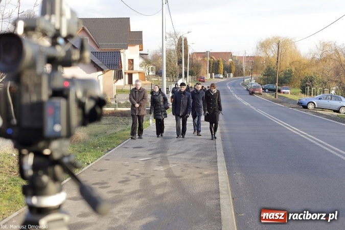 Zdjęcie w galerii na portalu naszraciborz.pl: Droga Racib&oacute;rz - Brzeźnica oficjalnie otwarta wiadomości z regionu
