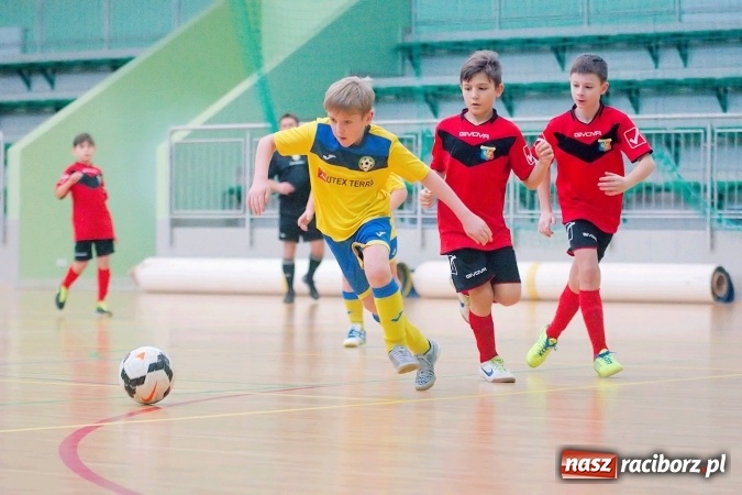 Zdjęcie w galerii na portalu naszraciborz.pl: II kolejka zimowej ligi orlików. Zespoły z regionu walczyły w Arenie Rafako wiadomości z regionu