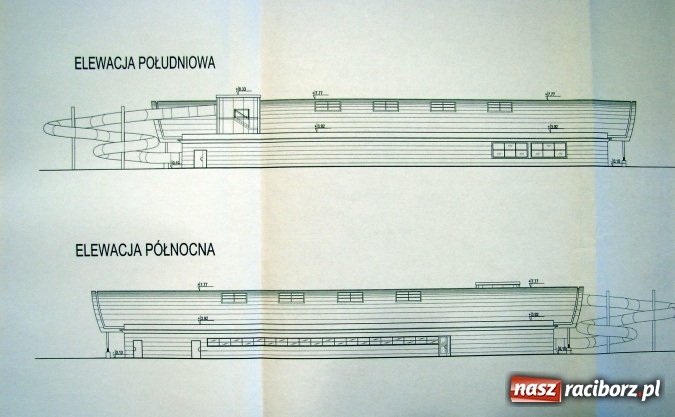 Zdjęcie w galerii na portalu naszraciborz.pl: Tak miał wyglądać pierwszy raciborski aquapark wiadomości z regionu