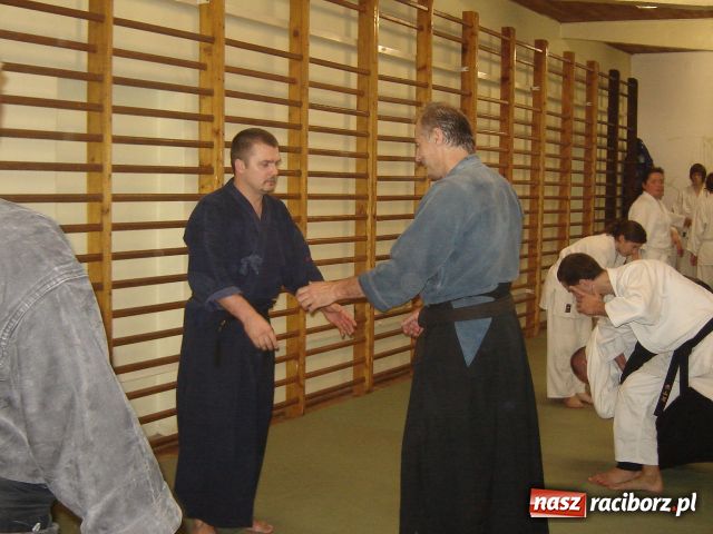 Zdjęcie w galerii na portalu naszraciborz.pl: Soke Antonio (8 dan) w Raciborzu wiadomości z regionu