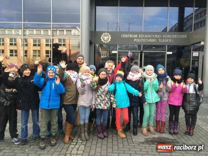 Zdjęcie w galerii na portalu naszraciborz.pl: Uczniowie SP1 na Politechnice Śląskiej w Gliwicach wiadomości z regionu