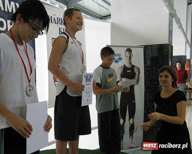 Zdjęcie w galerii na portalu naszraciborz.pl: Międzynarodowe pływanie w Raciborzu wiadomości z regionu