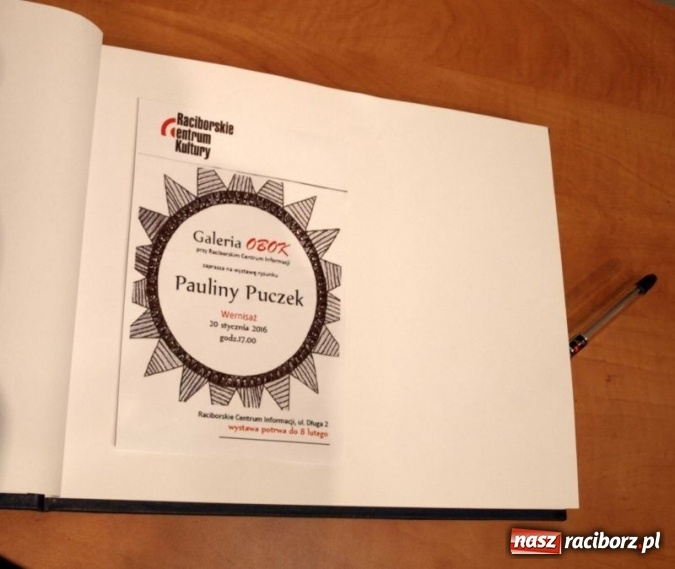 Zdjęcie w galerii na portalu naszraciborz.pl: Start Galerii OBOK w Raciborskim Centrum Informacji wiadomości z regionu