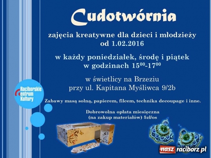 Zdjęcie w galerii na portalu naszraciborz.pl: Warsztaty rękodzielnicze na Brzeziu  wiadomości z regionu