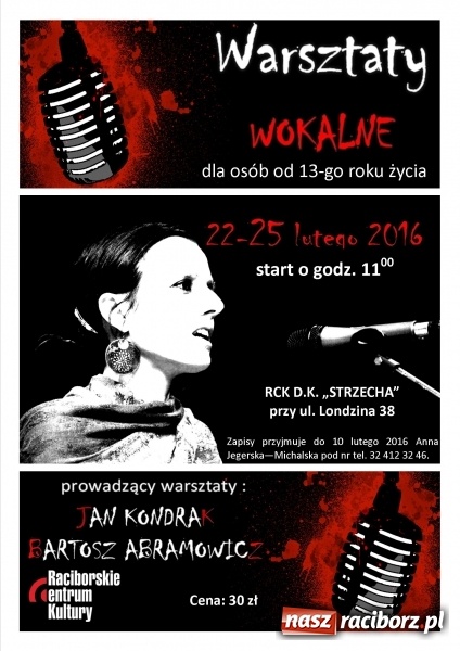 Zdjęcie w galerii na portalu naszraciborz.pl: Ferie zimowe w RCK - sprawdź ofertę! wiadomości z regionu