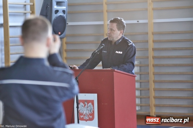 Zdjęcie w galerii na portalu naszraciborz.pl: Narada roczna w raciborskiej komendzie policji wiadomości z regionu