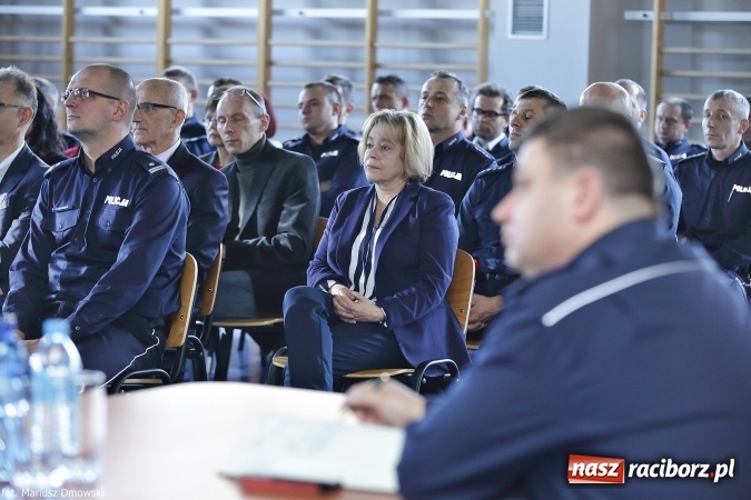 Zdjęcie w galerii na portalu naszraciborz.pl: Narada roczna w raciborskiej komendzie policji wiadomości z regionu
