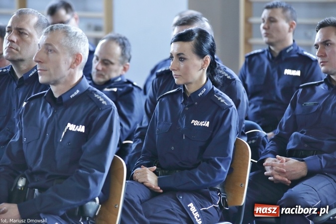 Zdjęcie w galerii na portalu naszraciborz.pl: Narada roczna w raciborskiej komendzie policji wiadomości z regionu